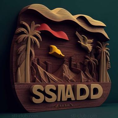 3D model San Diego in Venezuela (STL)